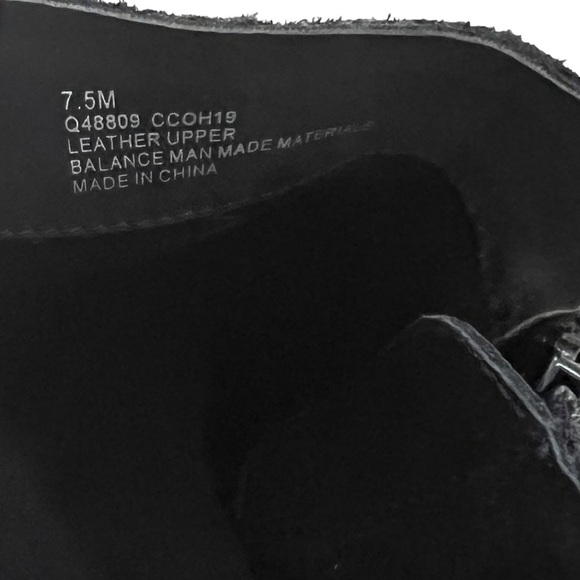 NEW without Box Korks Lydney Black Leather Ankle Bootie Size 7.5 - Picture 7 of 8